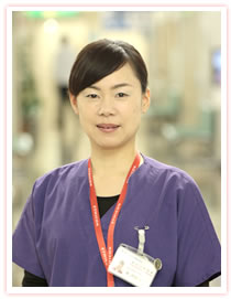 感染管理認定看護師 峯 麻紀子